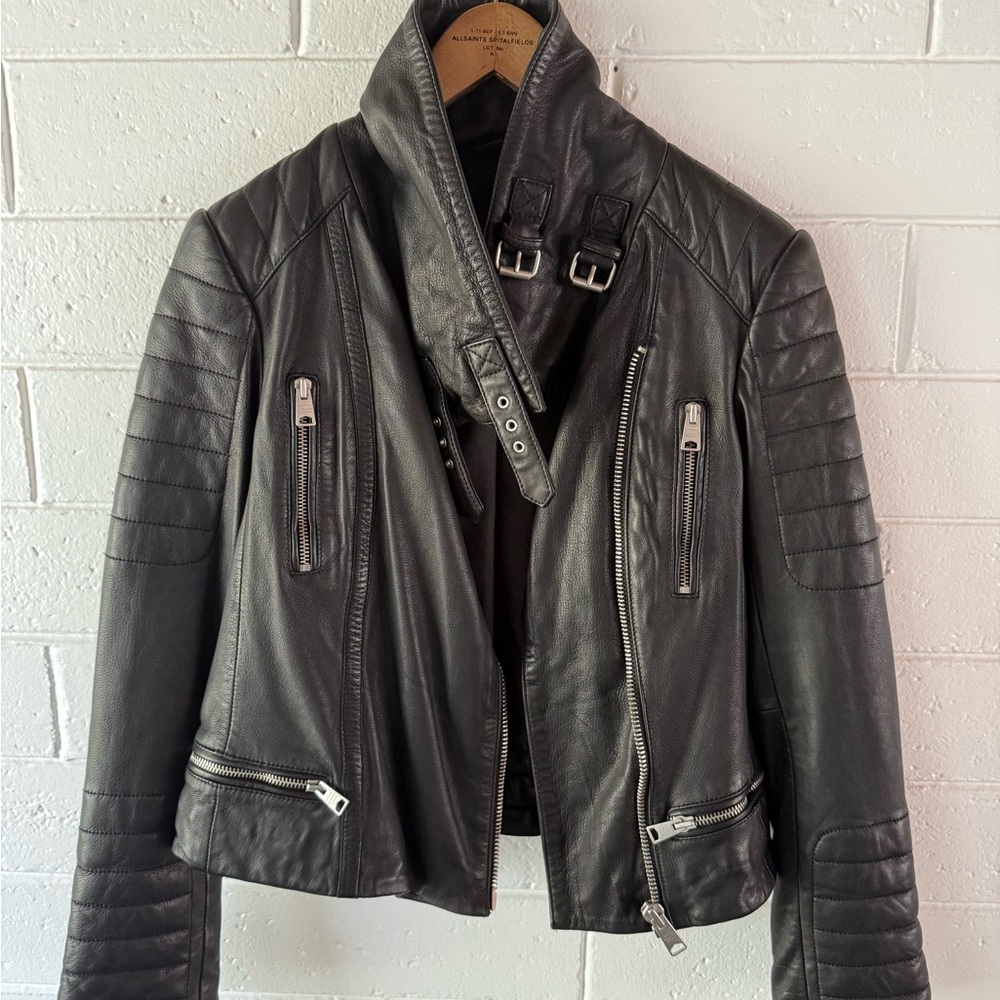 All Saints Leather Jacket